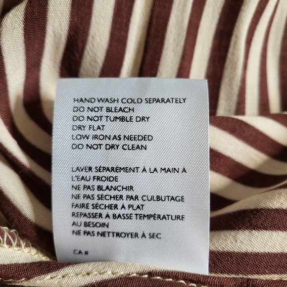 Faithfull The Brand Farah Brighton Stripe Midi Dress NWT Size 6/Medium - Picture 15 of 16